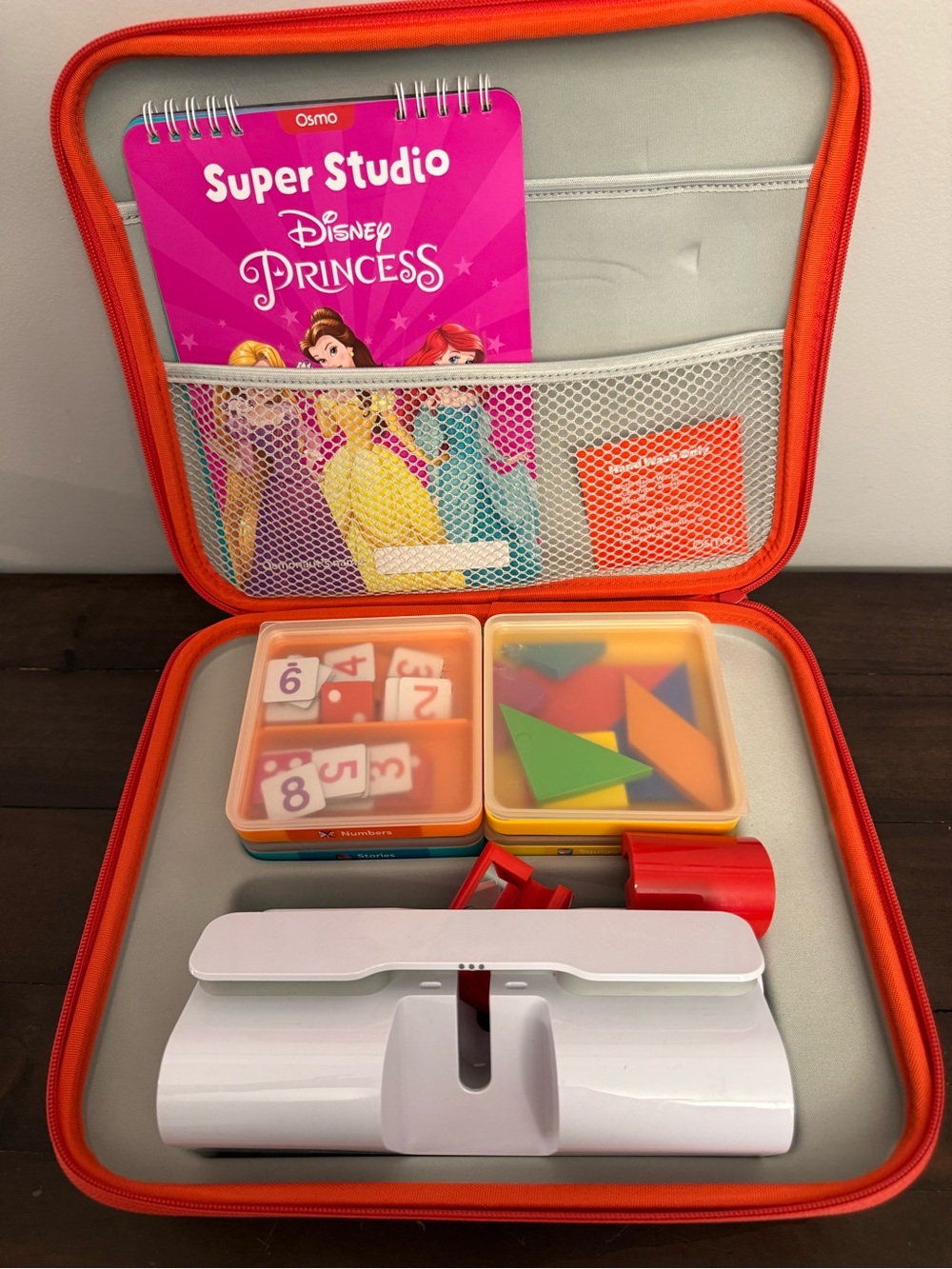 Osmo Learning Game Bundle With Carrying Case & Disney Princess Super Studio